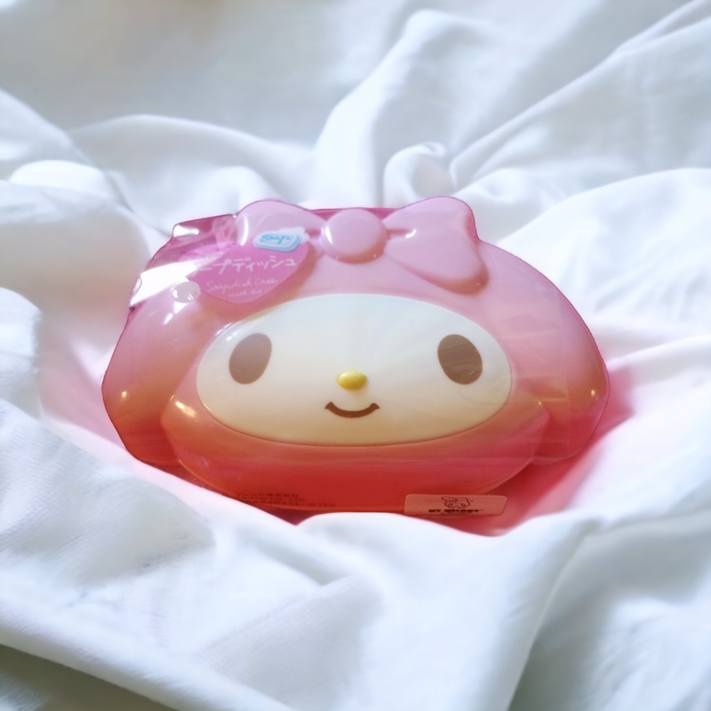 Sanrio My Melody Traveling Soap Dish with Lid Sanrio